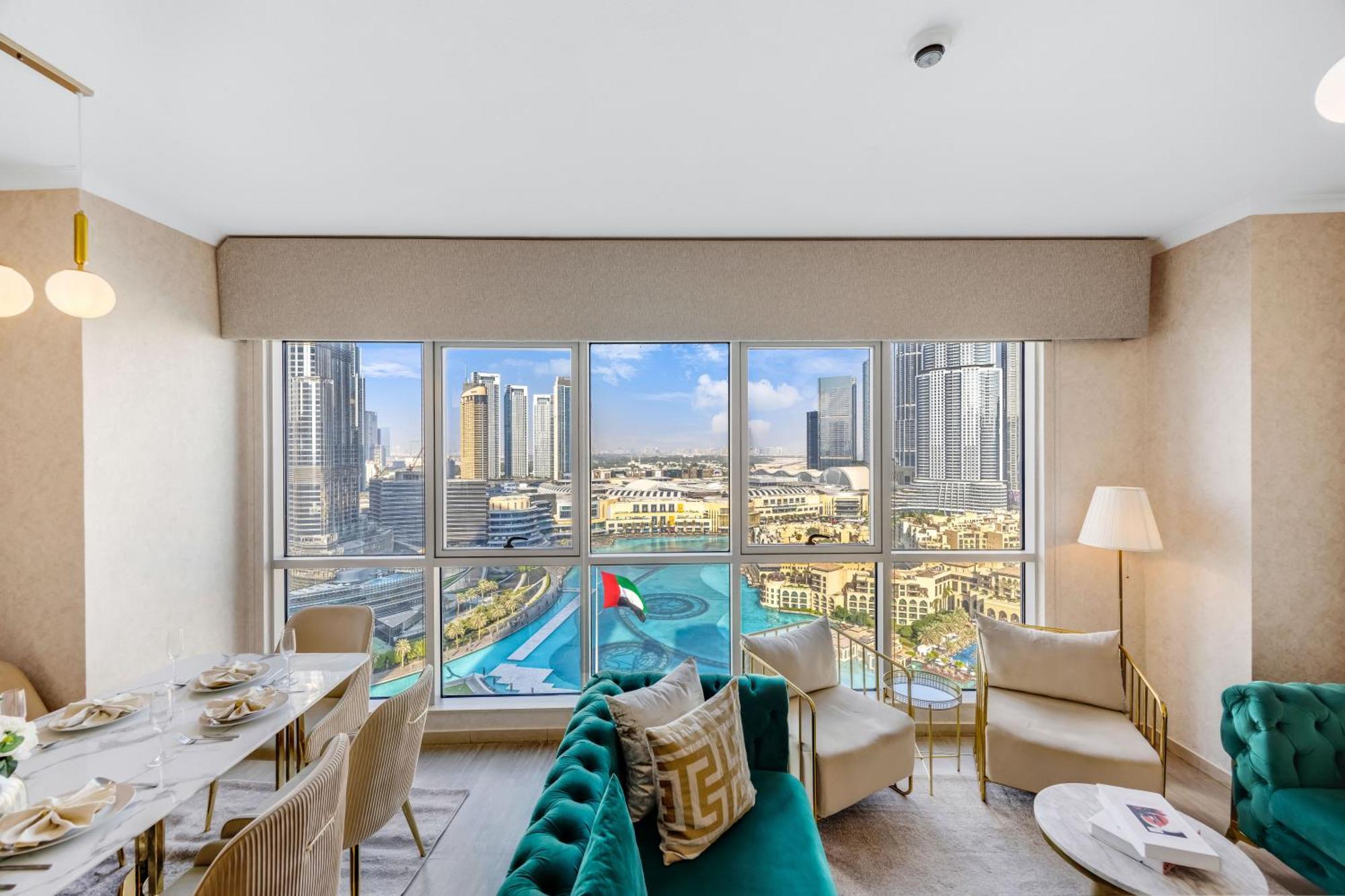 Durrani Homes - Grandiose 5Br Besides Dubai Mall With Burjkhalifa And Fountain View Exterior foto
