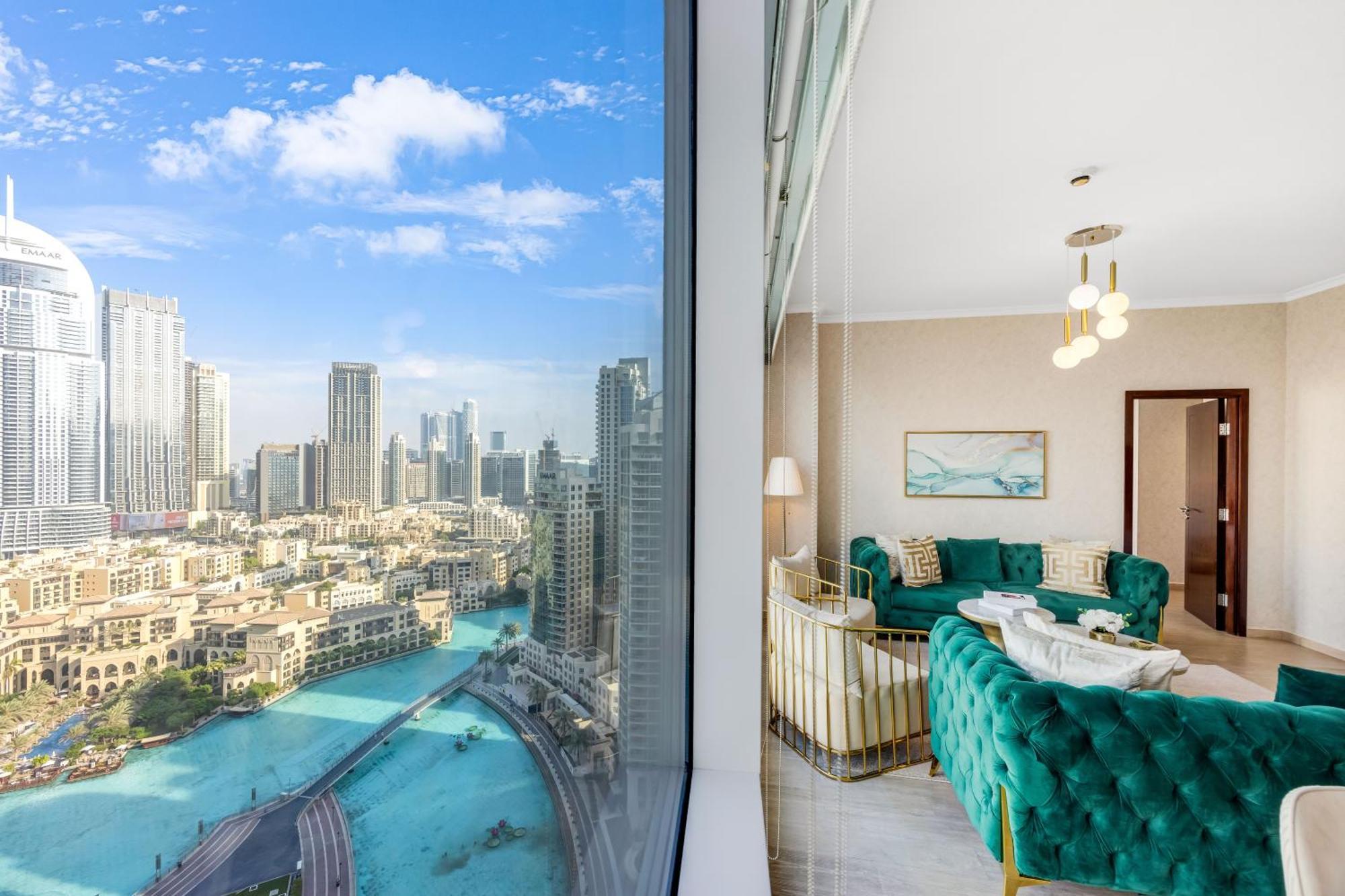Durrani Homes - Grandiose 5Br Besides Dubai Mall With Burjkhalifa And Fountain View Exterior foto