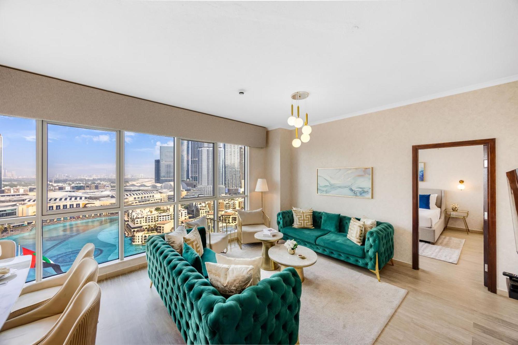 Durrani Homes - Grandiose 5Br Besides Dubai Mall With Burjkhalifa And Fountain View Exterior foto