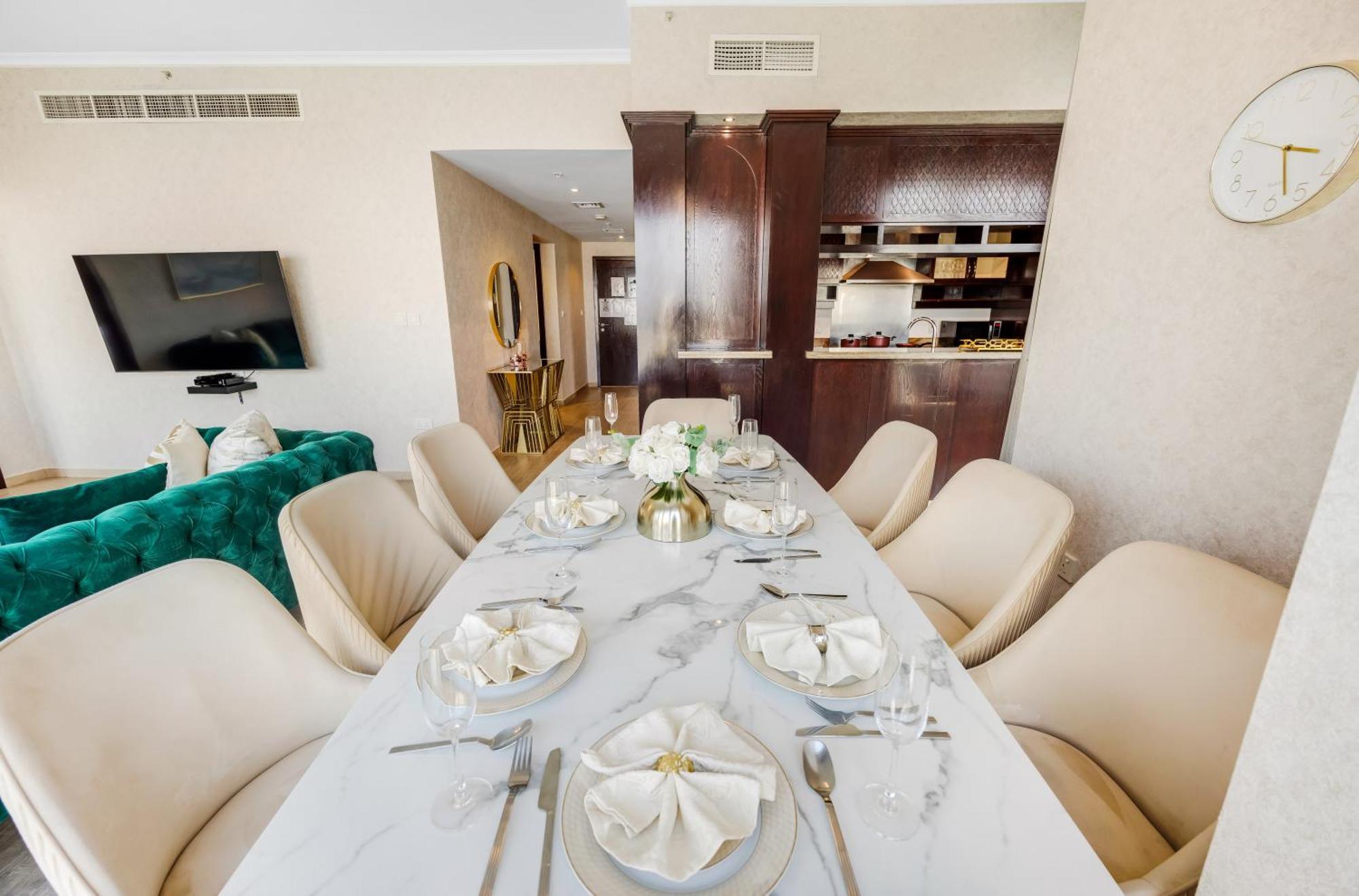Durrani Homes - Grandiose 5Br Besides Dubai Mall With Burjkhalifa And Fountain View Exterior foto