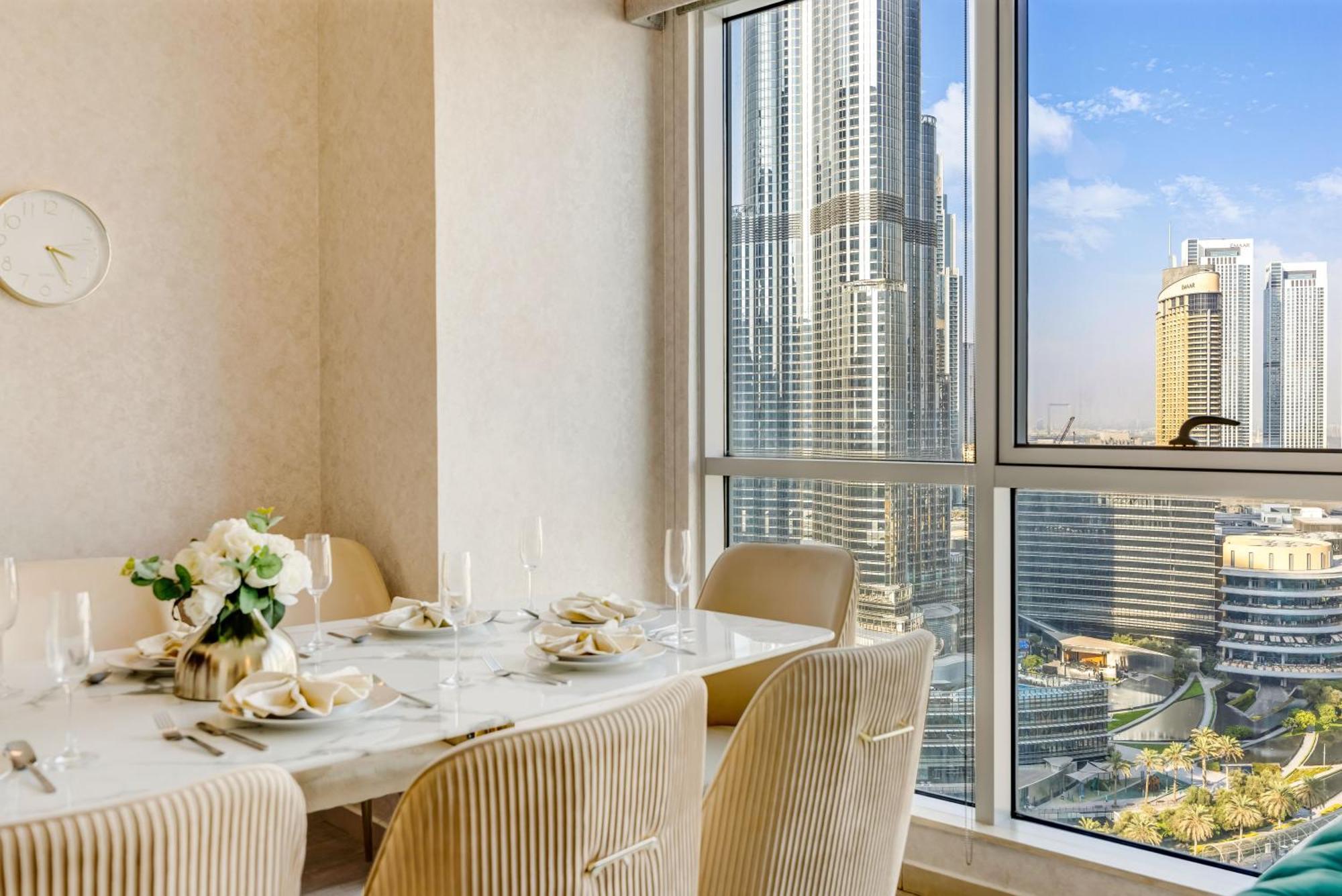 Durrani Homes - Grandiose 5Br Besides Dubai Mall With Burjkhalifa And Fountain View Exterior foto