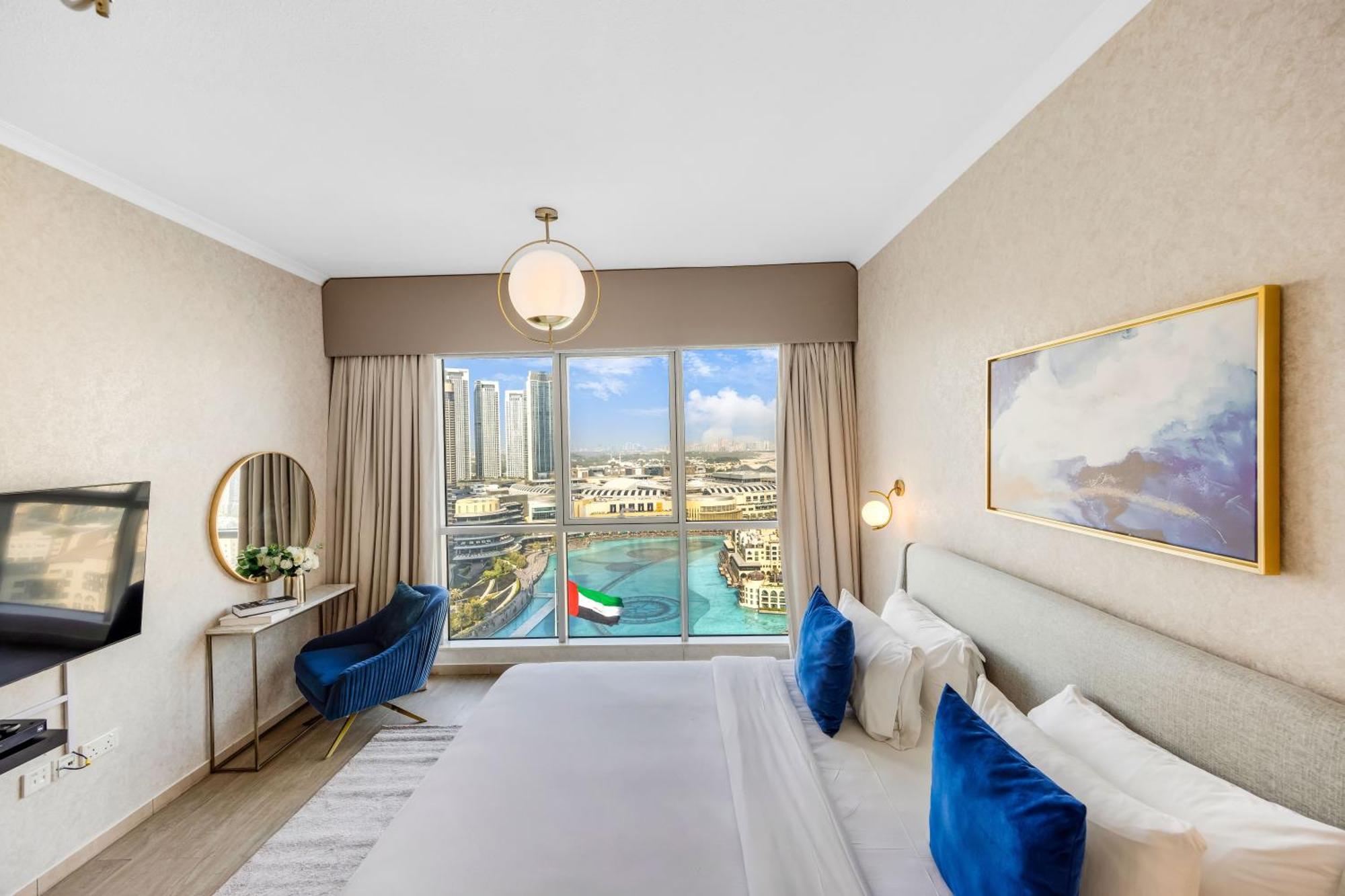 Durrani Homes - Grandiose 5Br Besides Dubai Mall With Burjkhalifa And Fountain View Exterior foto